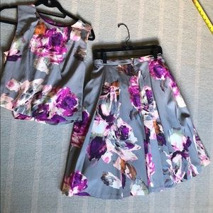 Trina Turk size 8 Mara floral sleeveless top